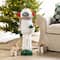 Glitzhome® 29"H Christmas Fabric Yeti With Telescoping Legs